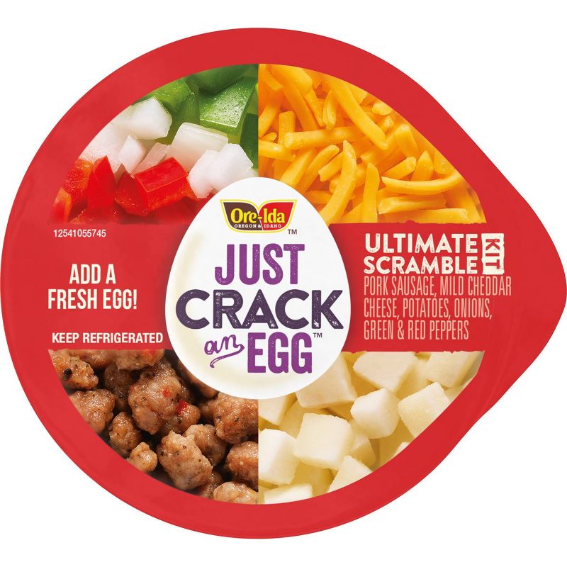 Ore-Ida Just Crack an Egg Ultimate Scramble Kit with Sausage and Cheese - 3oz