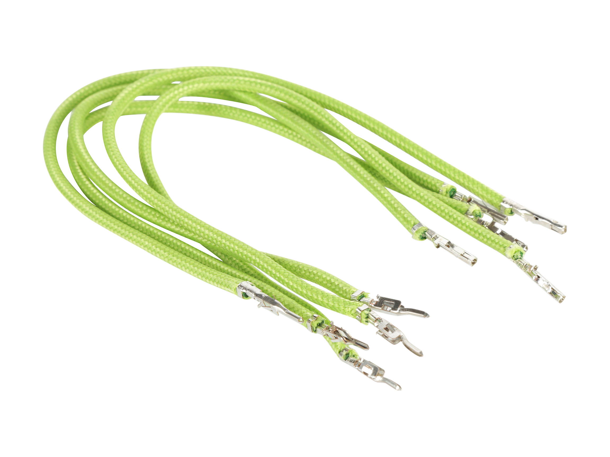 BitFenix BFX-ALC-20CMLW-RP 7.87 in. (20 cm) ALCHEMY 2.0 PSU CABLE, 5X 20CM - WHITE