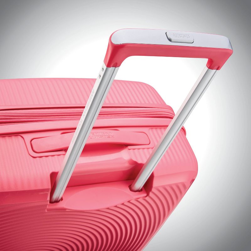 American Tourister 29'' Axion Checked Softside Suitcase - Black