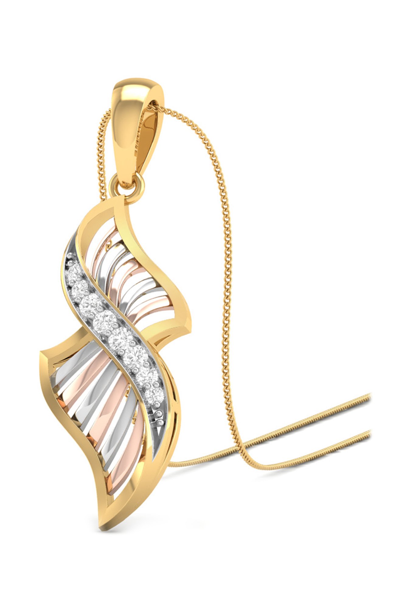 PC Jeweller Cullan 22 kt Gold Pendant without Chain