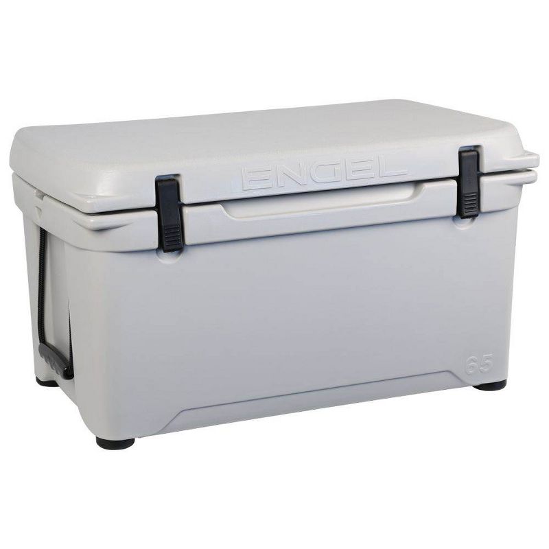Engel Coolers 58 Quart 70 Can High Performance Roto Molded Ice Cooler, Gray