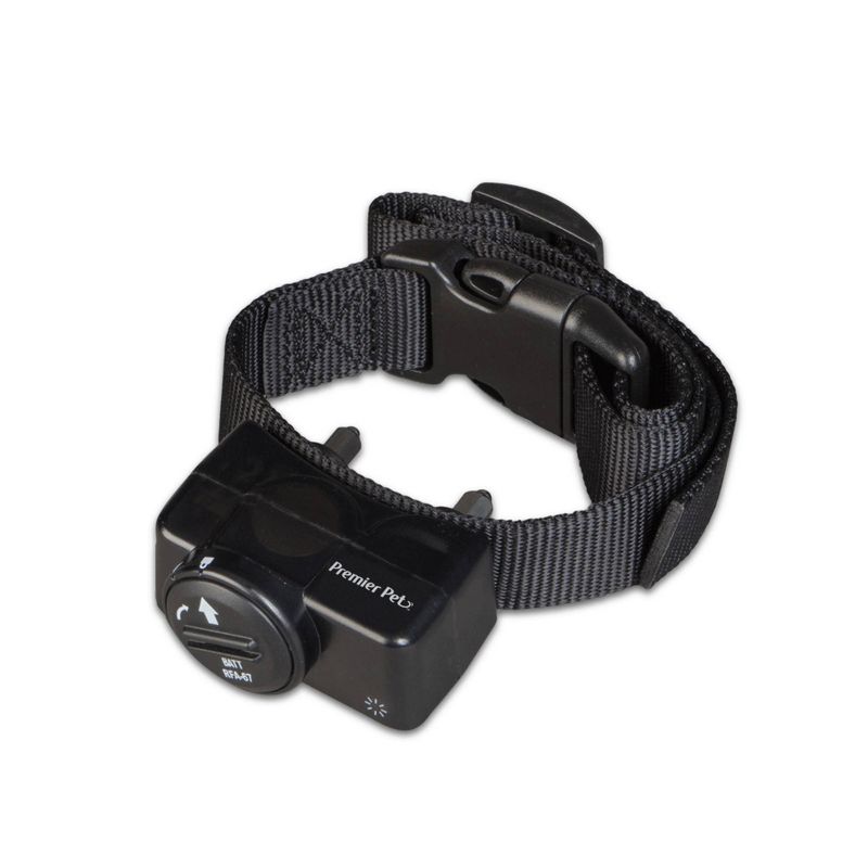 Premier Pet Adjustable Wireless Add-A-Dog Collar - Black