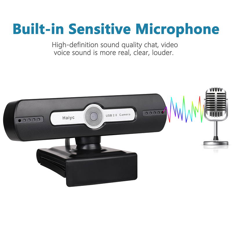 Built-in Microphone Digital Webcam USB Camera HD Webcam 720P