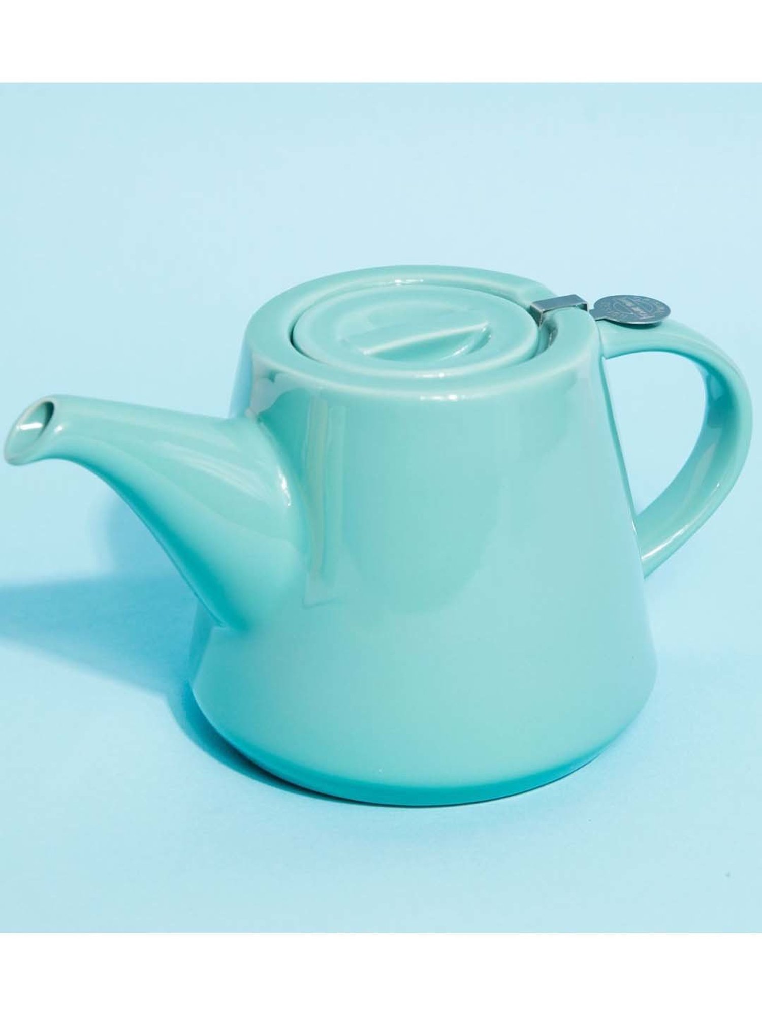London Pottery Splash Teal Blue Stoneware Teapot (0.5 L)