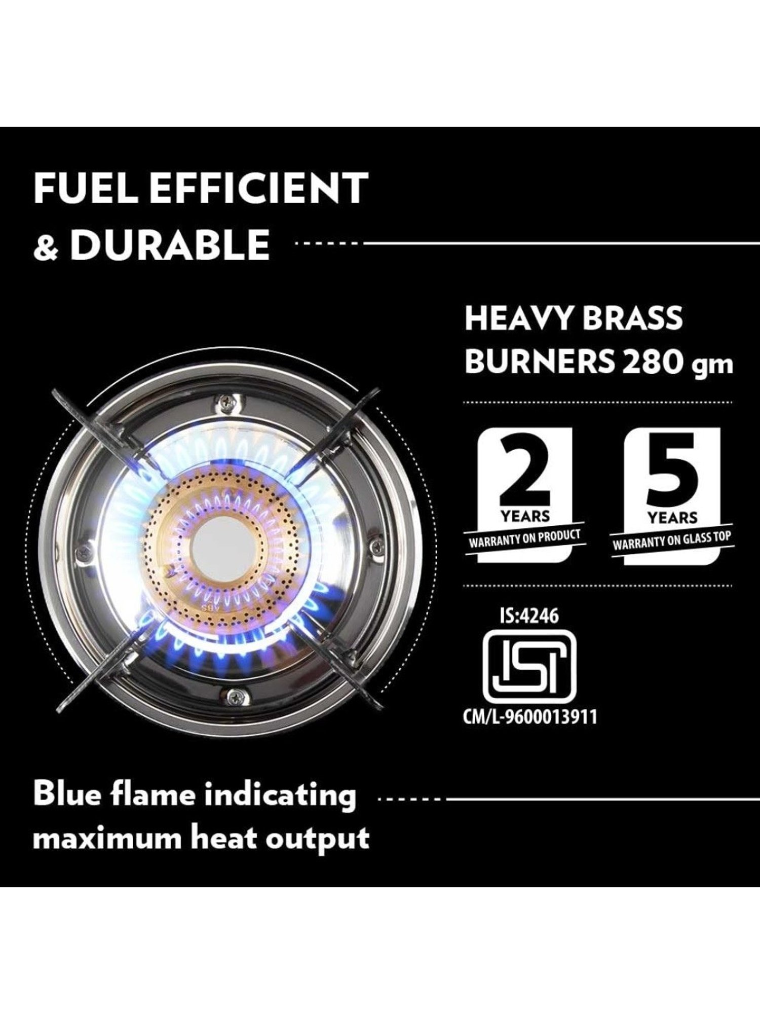 Range Kleen 4pc Porcelain Drip Pan Set Black