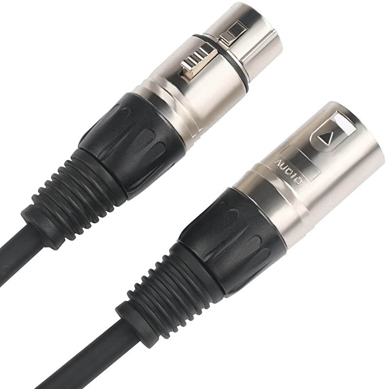 XLR Microphone Cable 15 Feet Male to Female