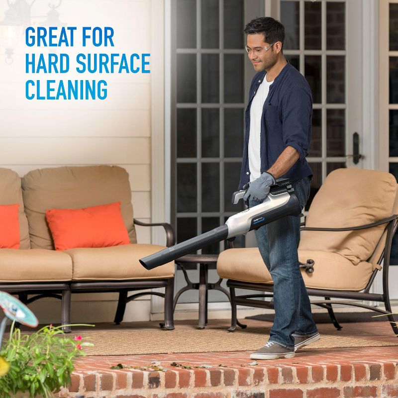 Black & Decker BV6000 12 Amp High Performance Two Speed Handheld Electric Mulcher Blower Vac