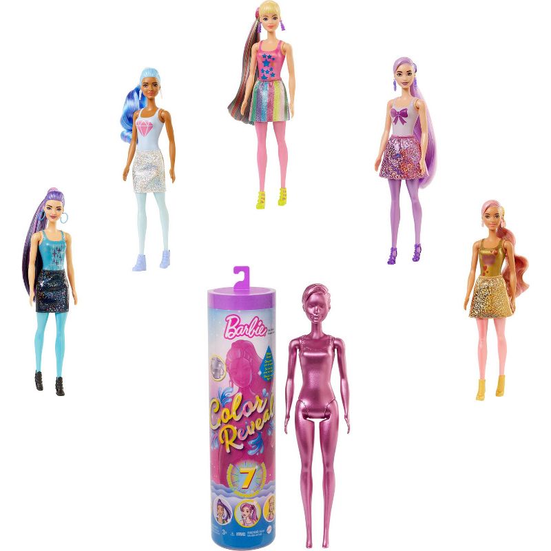 ​Barbie Color Reveal Shimmer Series Doll 