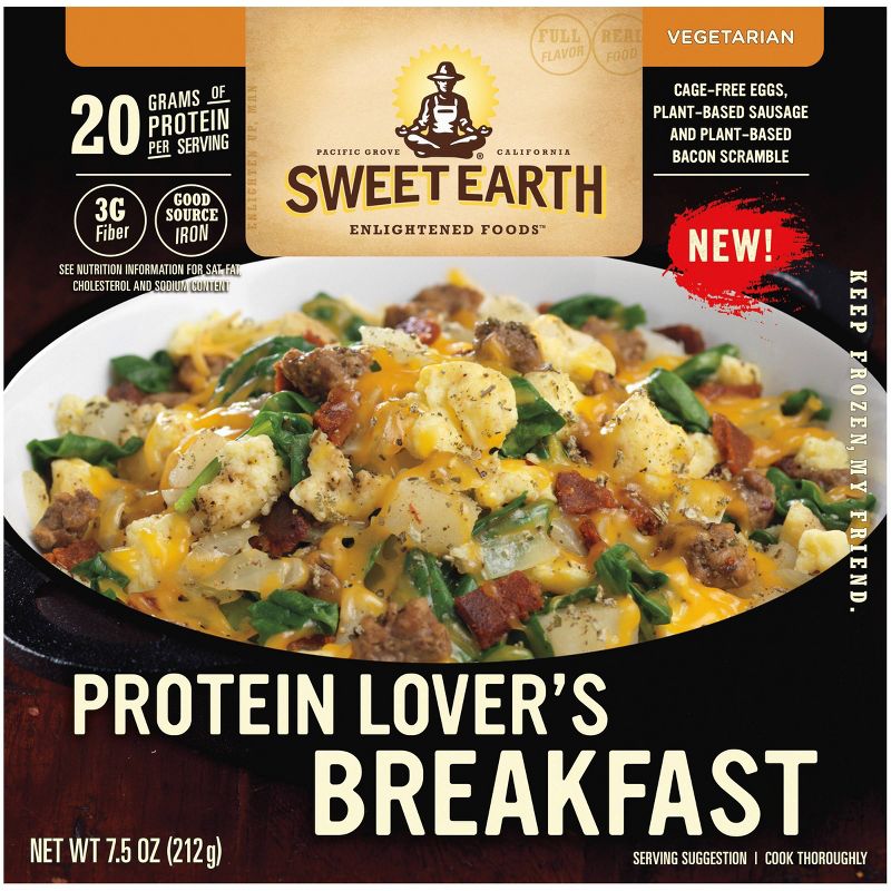 Sweet Earth Frozen Protein Lover's Breakfast Bowl - 7.5oz