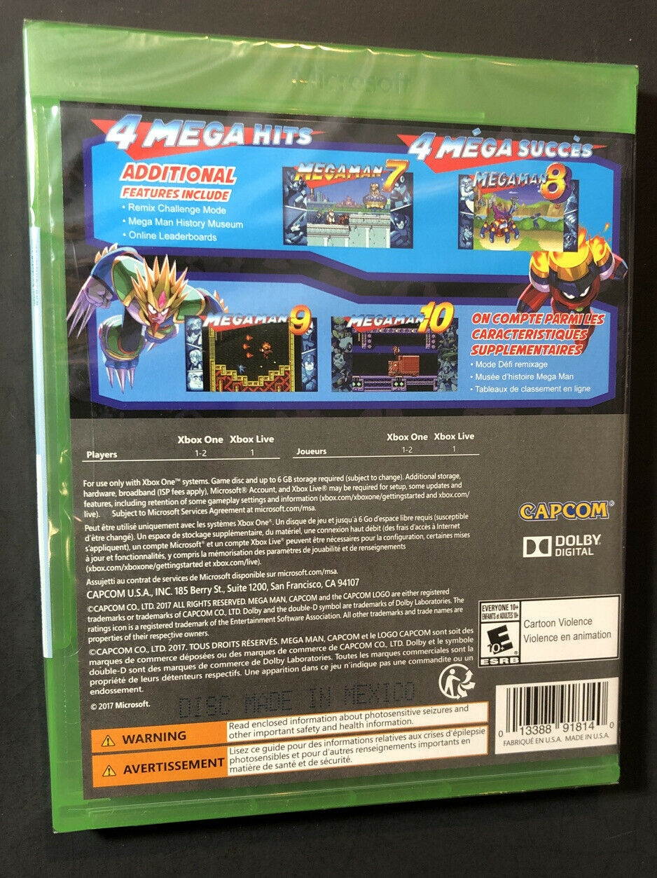 Mega Man Legacy Collection Vol 2 [ 4 Games In 1 Pack ] (Xbox One)