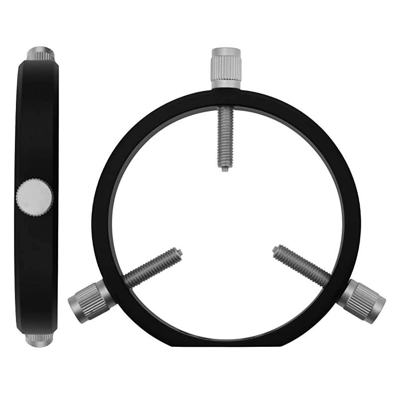 Adjustable Guiding Scope Rings 102 mm Inside Diameter Pair for Telescope Tube Diameter or Finders 48 to 100mm