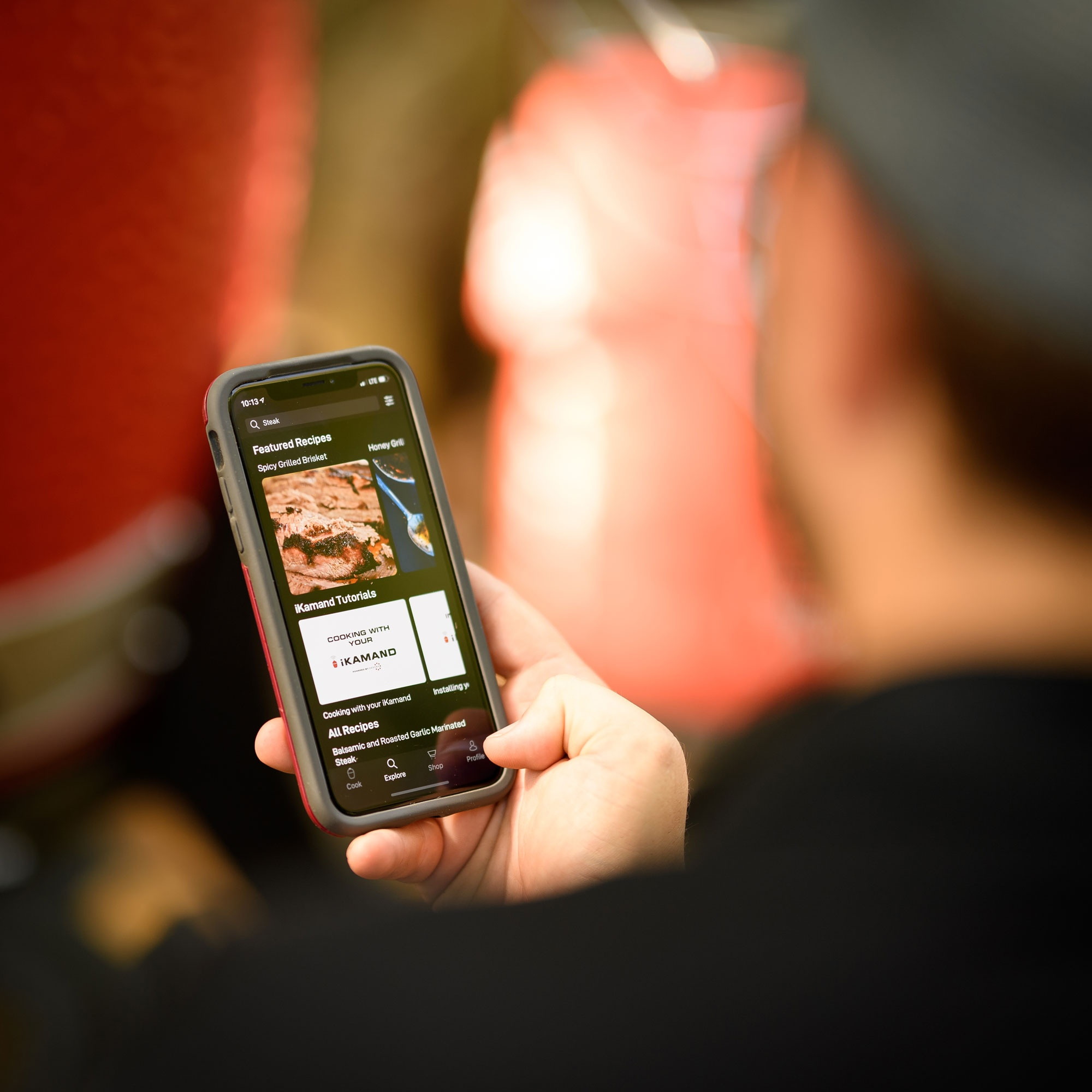 Kamado Joe Big Joe iKamand Smart Temperature Control Grill Monitoring Device