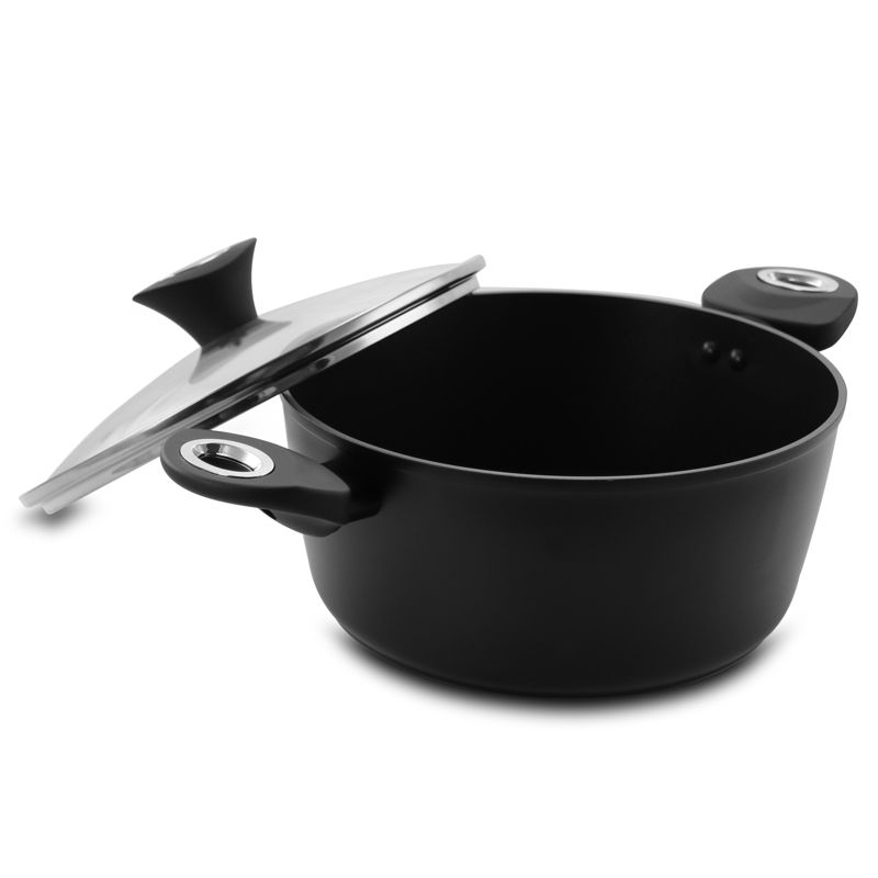 Oster Cuisine Allston 4.2 Quart Aluminum Nonstick Dutch Oven with Lid