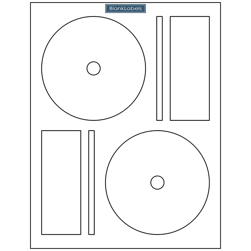600 CD DVD Labels  Brand fits Memorex Full Core Compatible Economy Matte Labels 2 Labels per Sheet Small Centers Only Ink Jet Laser Compatible
