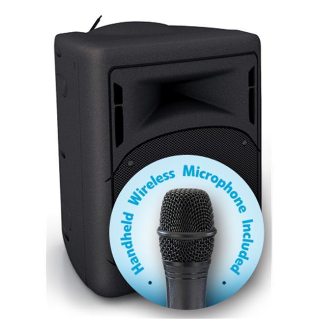Oklahoma Sound PRA-8000-PRA8-5 40 watt Wireless PA System with Wireless Handheld Microphone