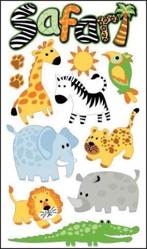 Sticko Classic Stickers-Safari