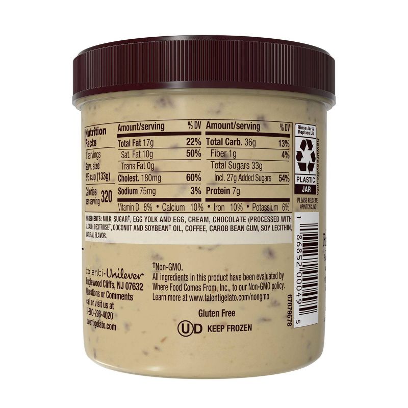 Talenti Coffee Chocolate Chip Gelato - 16oz