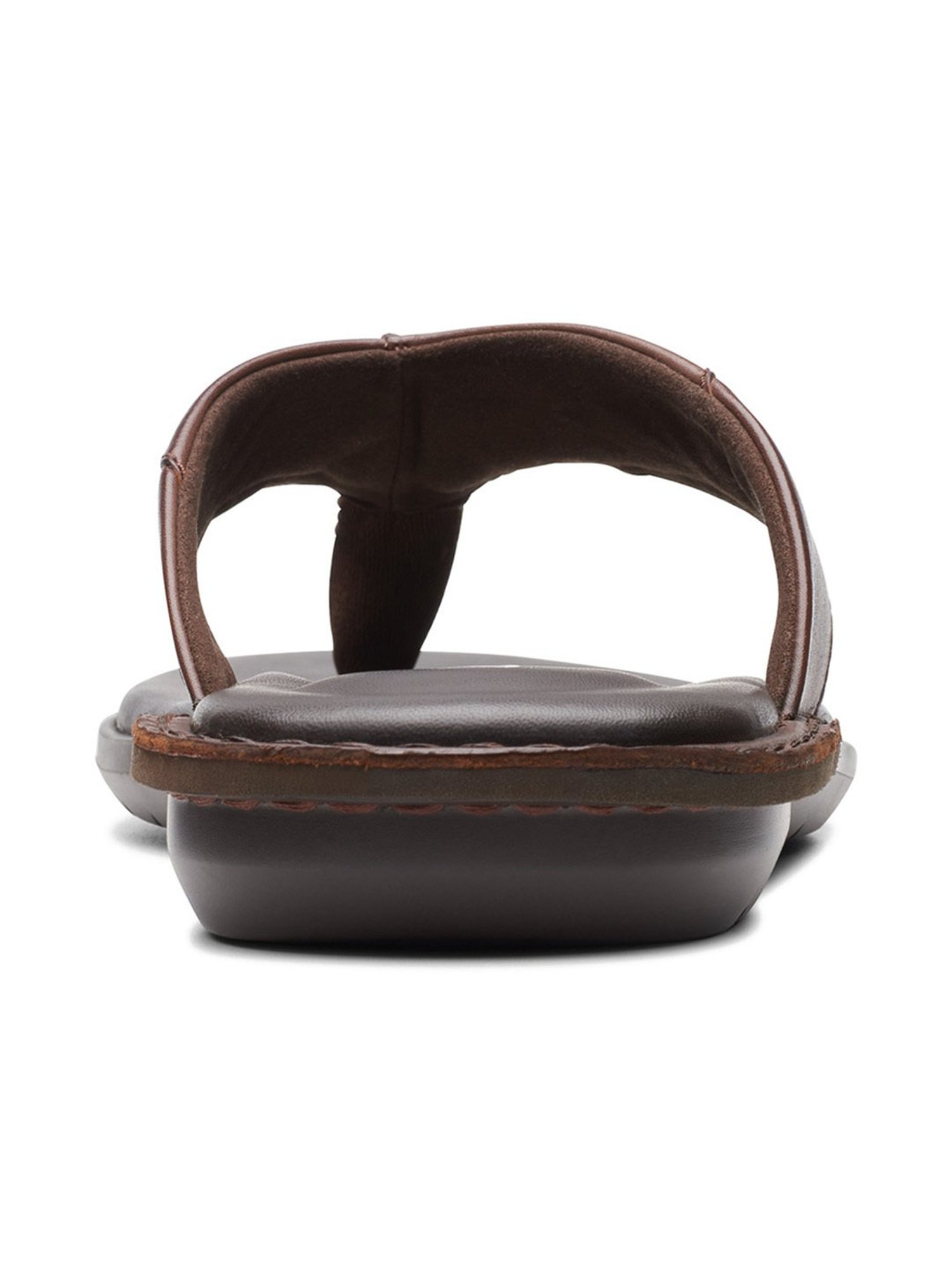 Clarks Men's Penryn Post Brown Thong Sandals