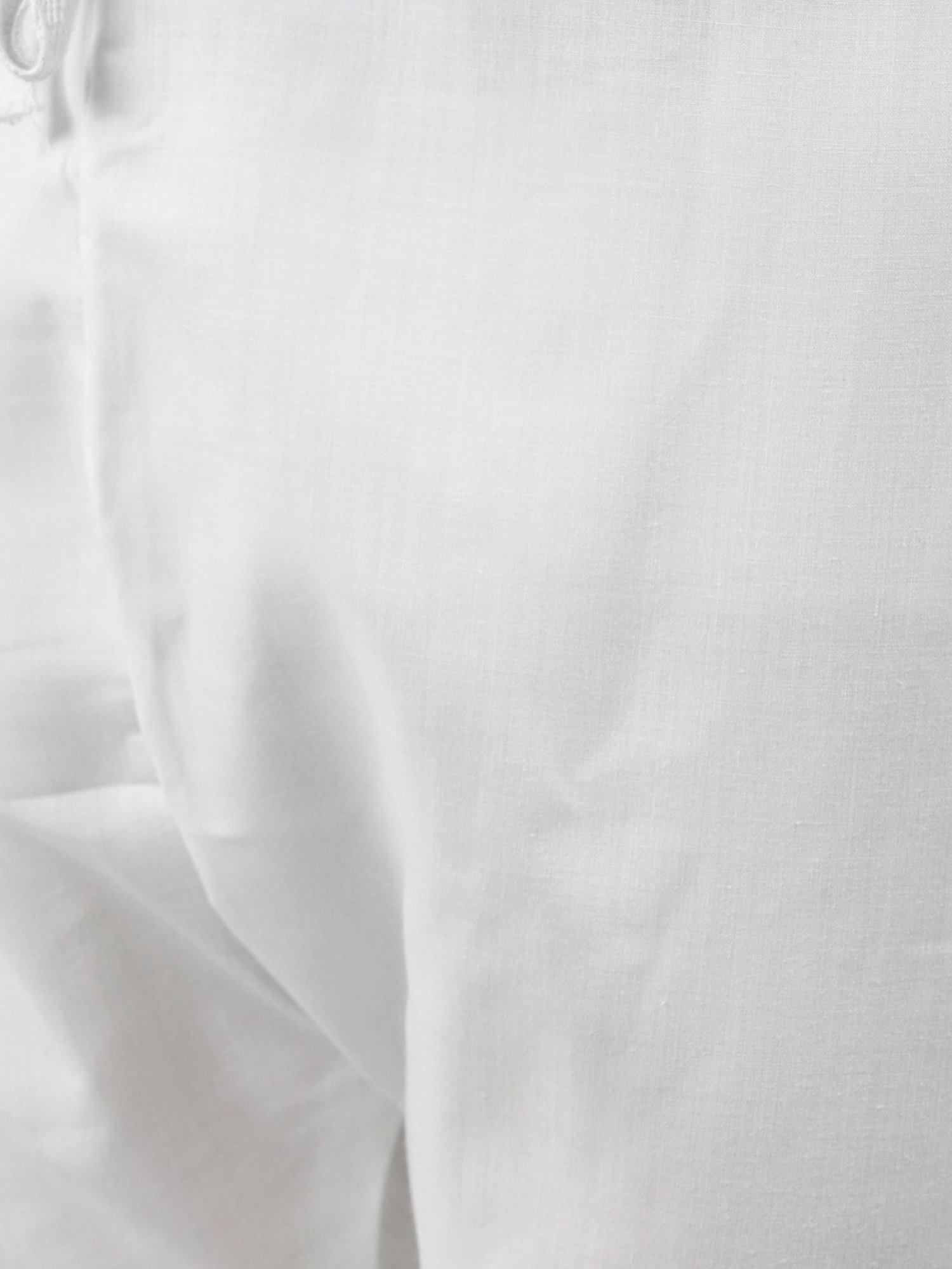 ManQ Beige Regular Fit Ethnic Wear