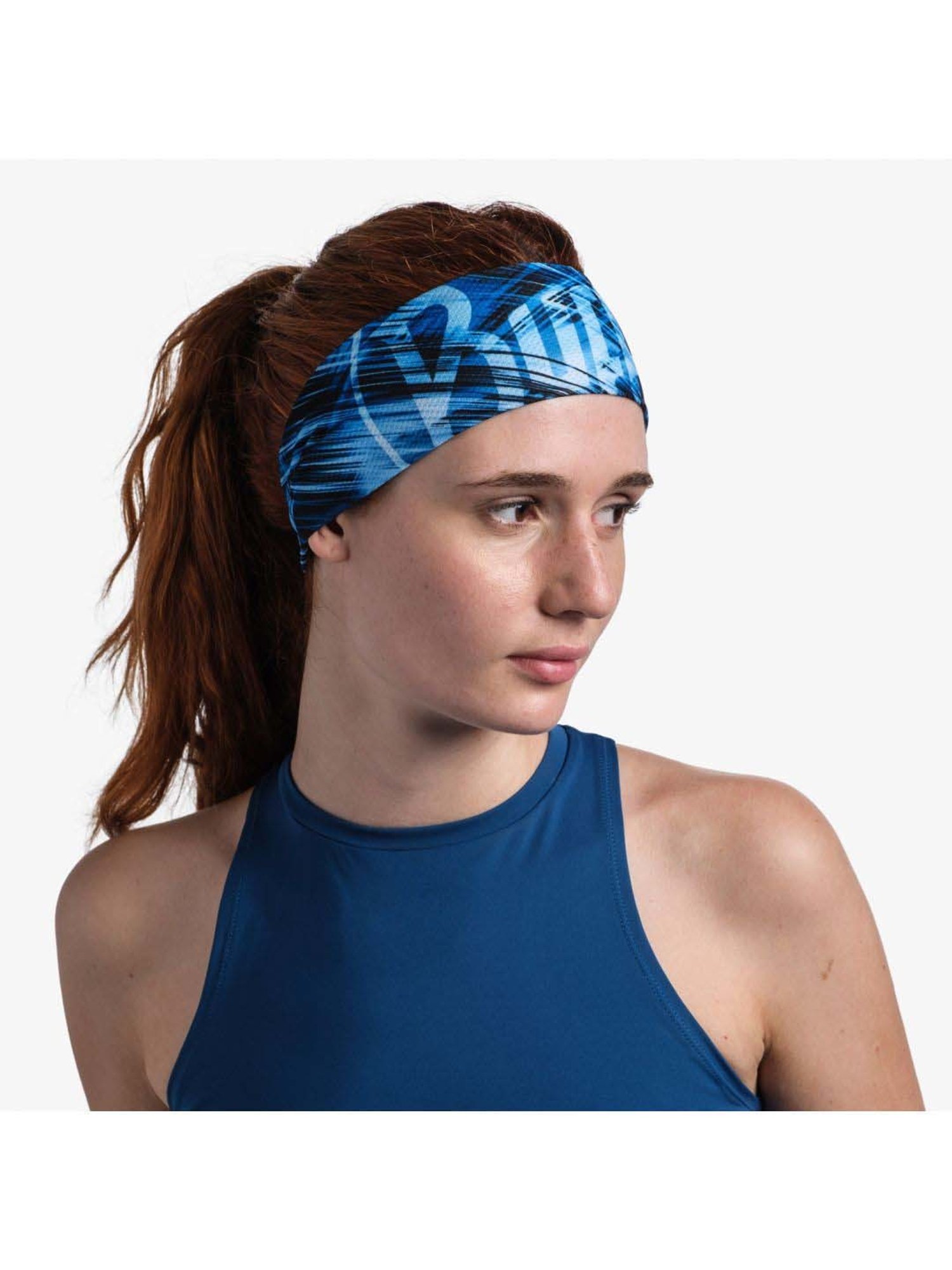 BUFF Fastwick Edur Blue Printed Headband