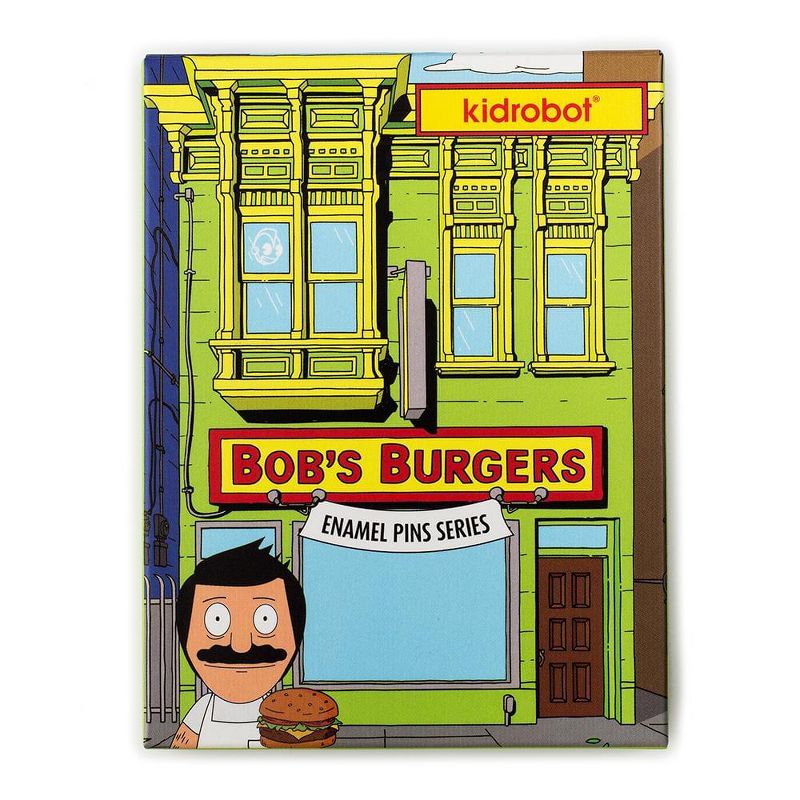 Kidrobot Bob's Burgers Blind Bag Enamel Pin Series, One Random