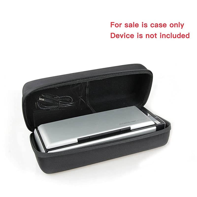 Hard EVA Protective Travel Case Fits Fujitsu ScanSnap S1300i Mobile Document Scanner
