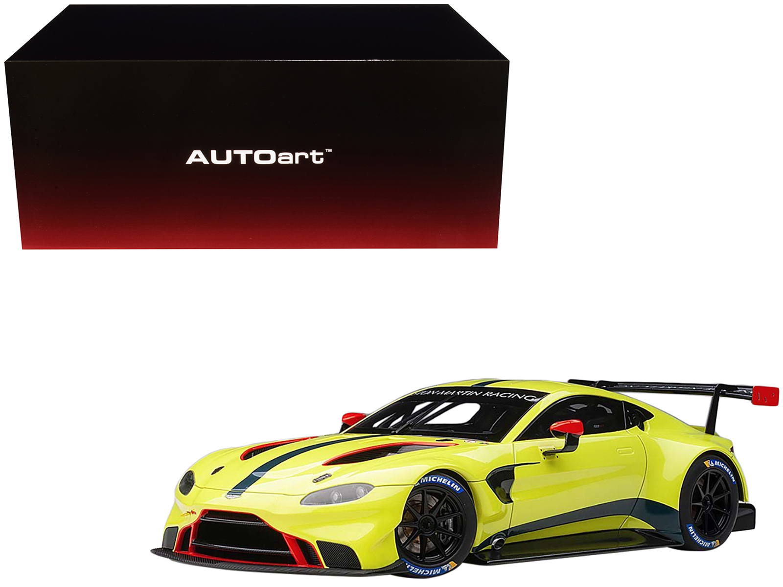 2018 Aston Martin Vantage GTE #97 Lynn - Martin - Adam Le Mans PRO 1/18 Model Car by Autoart