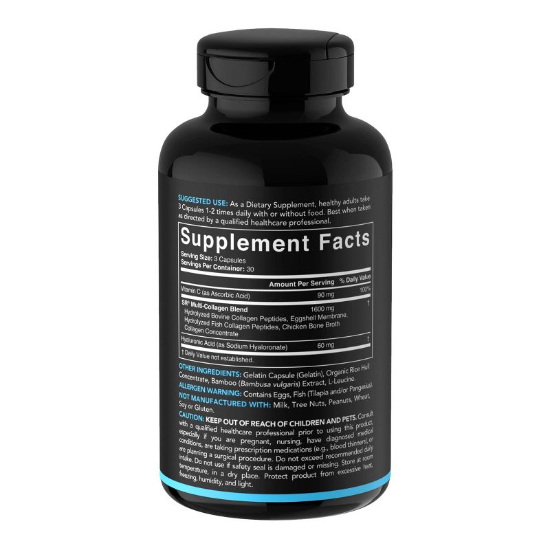 Sports Research Multi Collagen Complex Capsules - 90ct