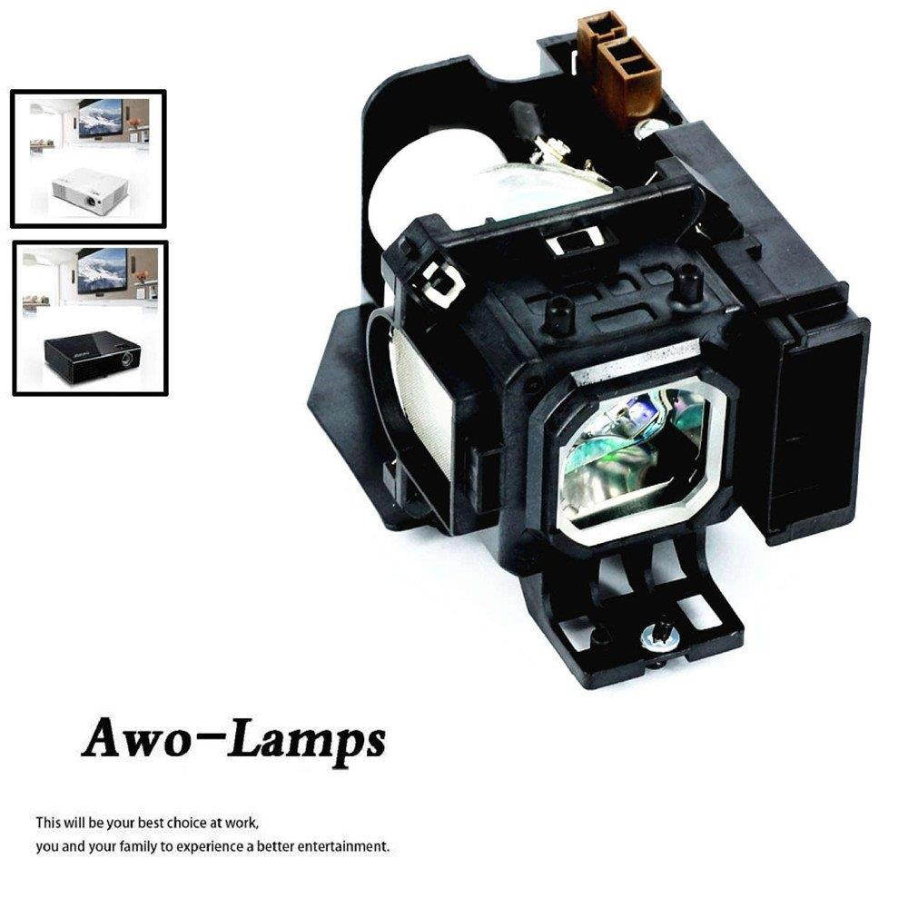 AWO VT85LP Premium Replacement Bulb/Lamp with Housing for NEC VT480 VT490 VT491 VT495 VT580 VT590 VT595 VT695 Projectors