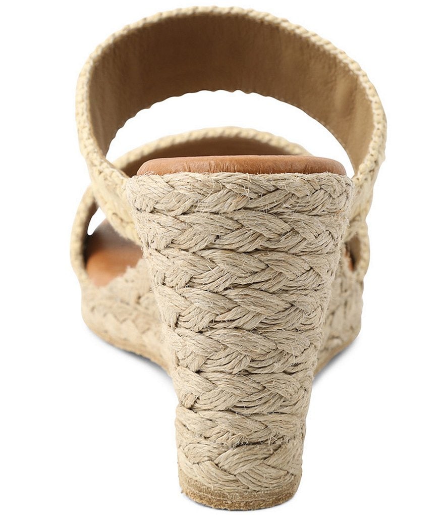 Andre Assous Nolita Raffia Espadrille Slide Wedges