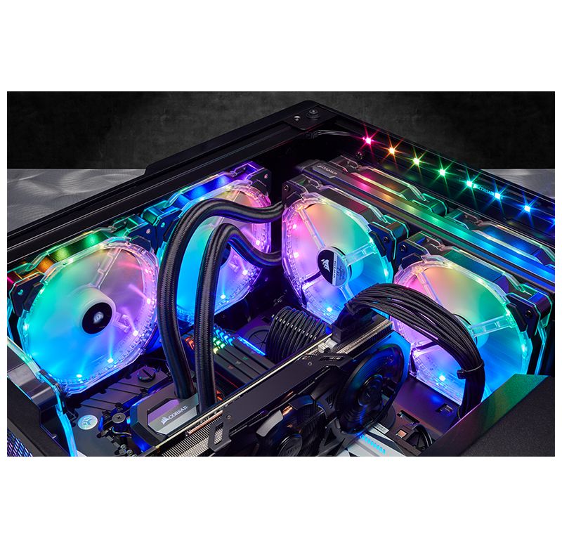 Corsair HD140 Cooling Fan - 140 mm - RGB LED