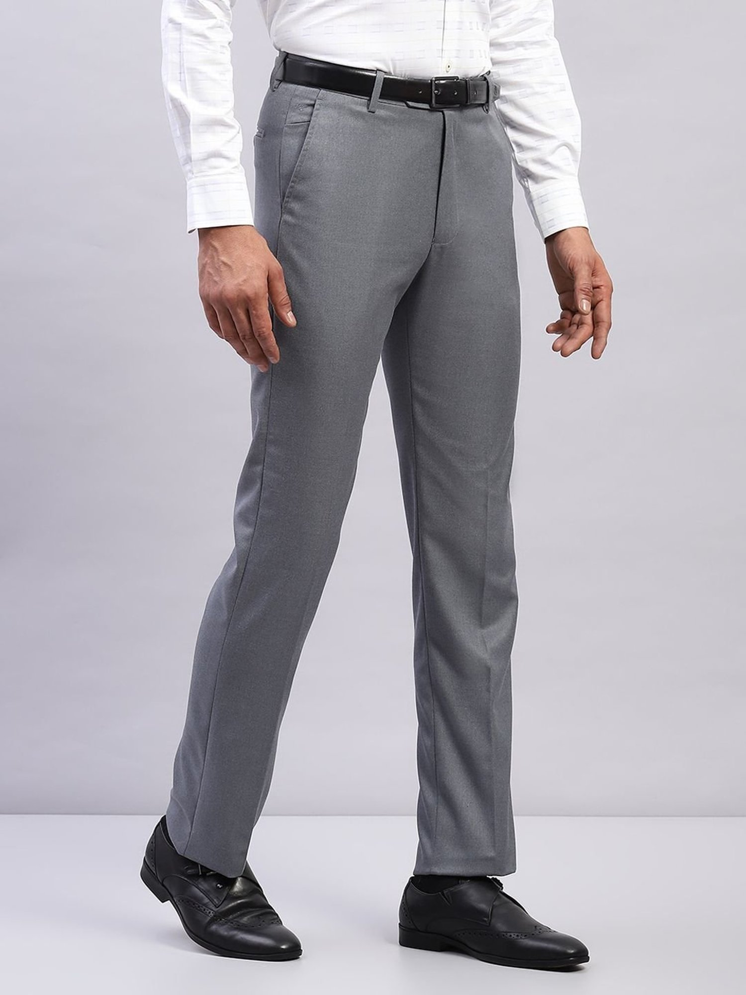 Monte Carlo Grey Smart Fit Trousers
