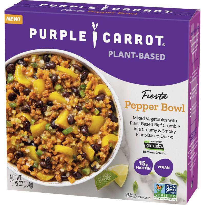 Purple Carrot Frozen Fiesta Pepper Bowl - 10.75oz