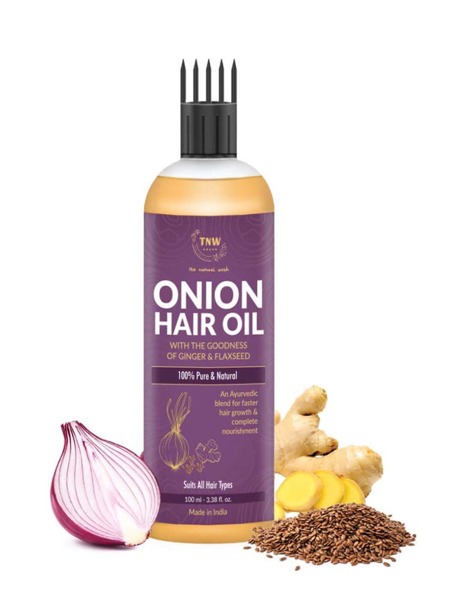 TNW-The Natural Wash Onion Hair Oil - 100 ml