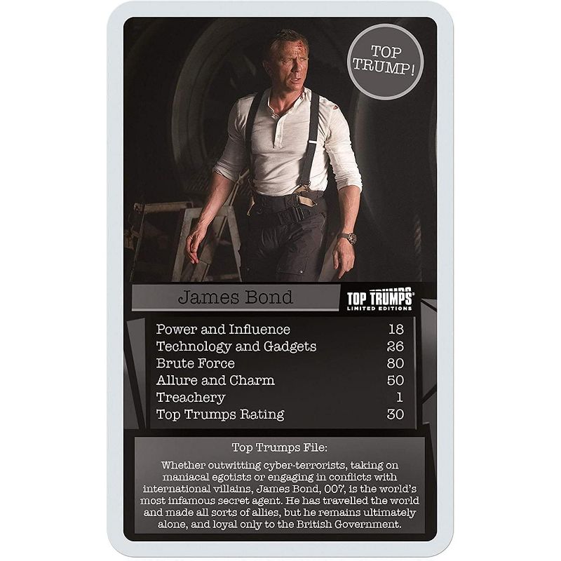 Top Trumps James Bond Every Assignment Top Trumps Card Game