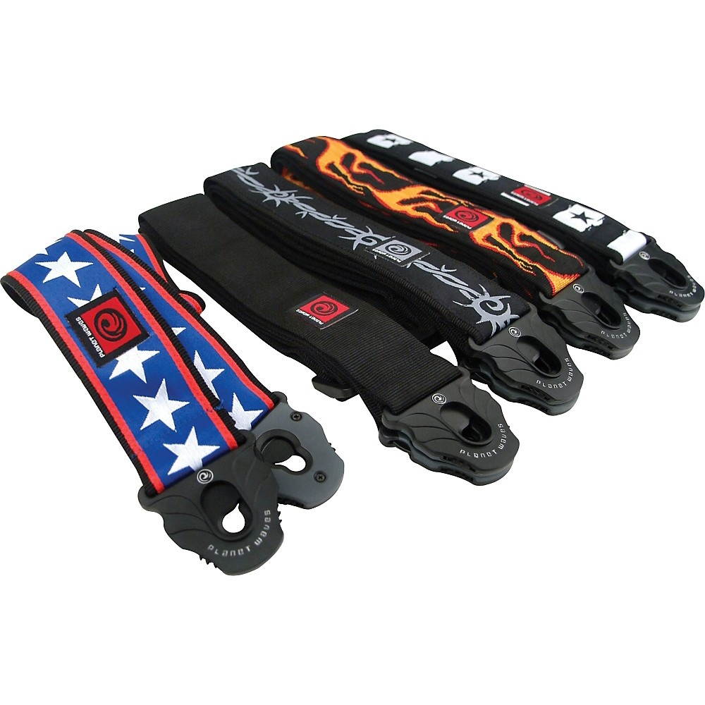 Planet Waves Planet Lock Guitar Strap, Rock Star