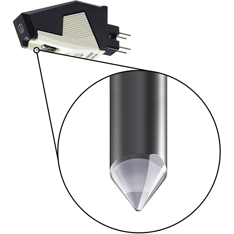 AT85EP Turntable Cartridge with Elliptical Stylus P Mount