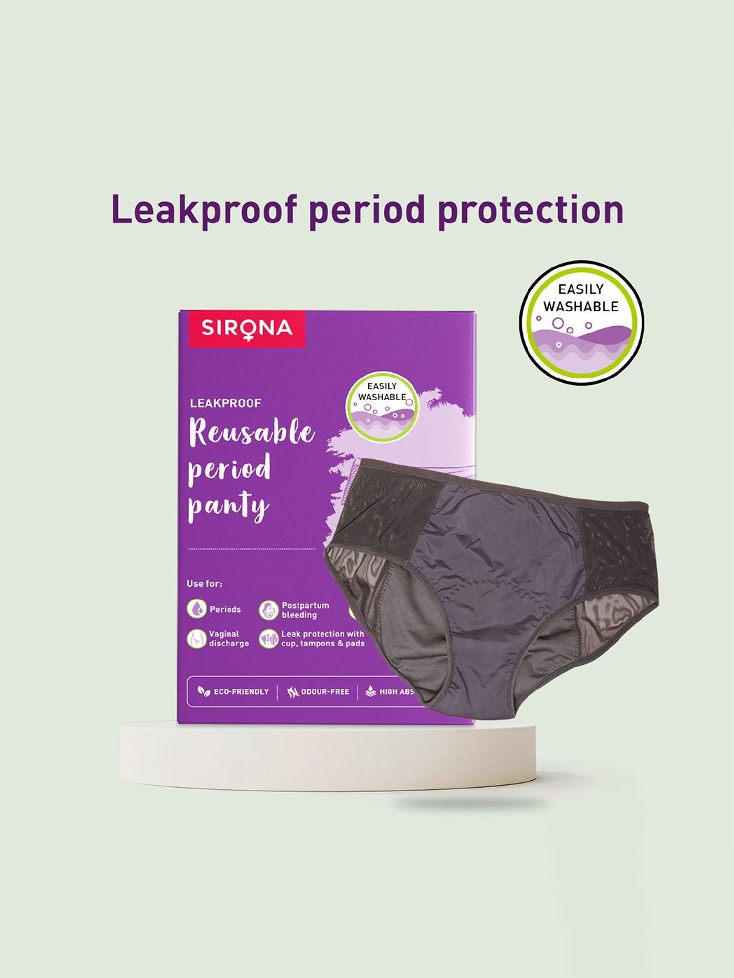 Sirona Reusable Period Panty - Medium