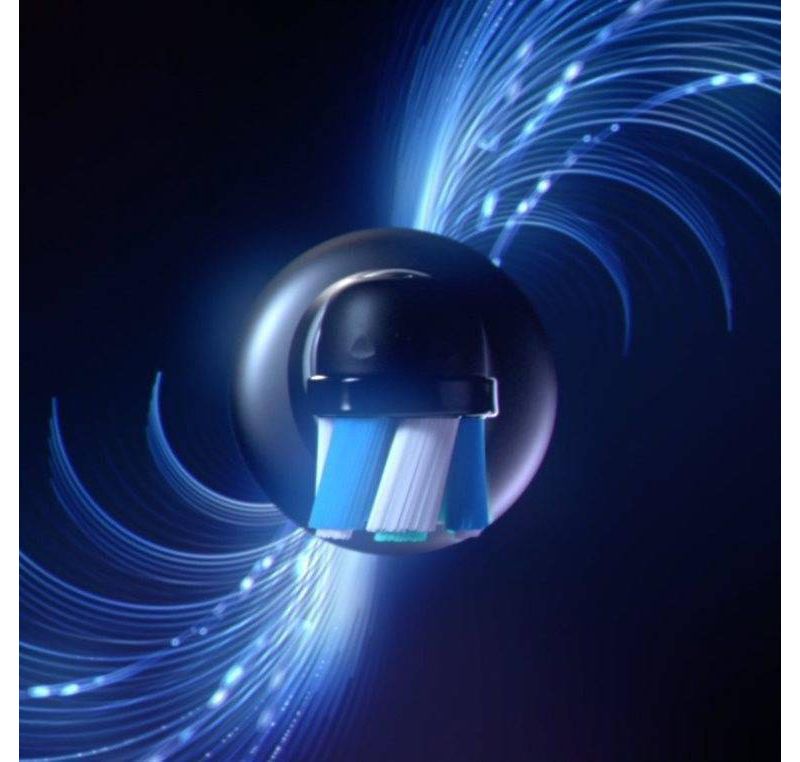 Oral-B iO Series 8 Electric Toothbrush with Replacement Brush Heads - Onyx Black - 3ct