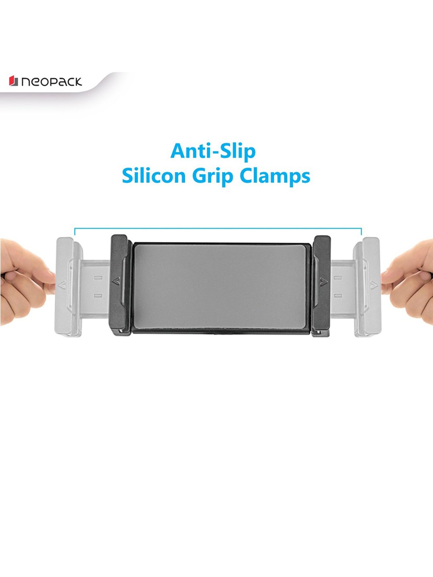 GRIPP Magic Stand Compatible for All Mobile Phones Devices (Black)