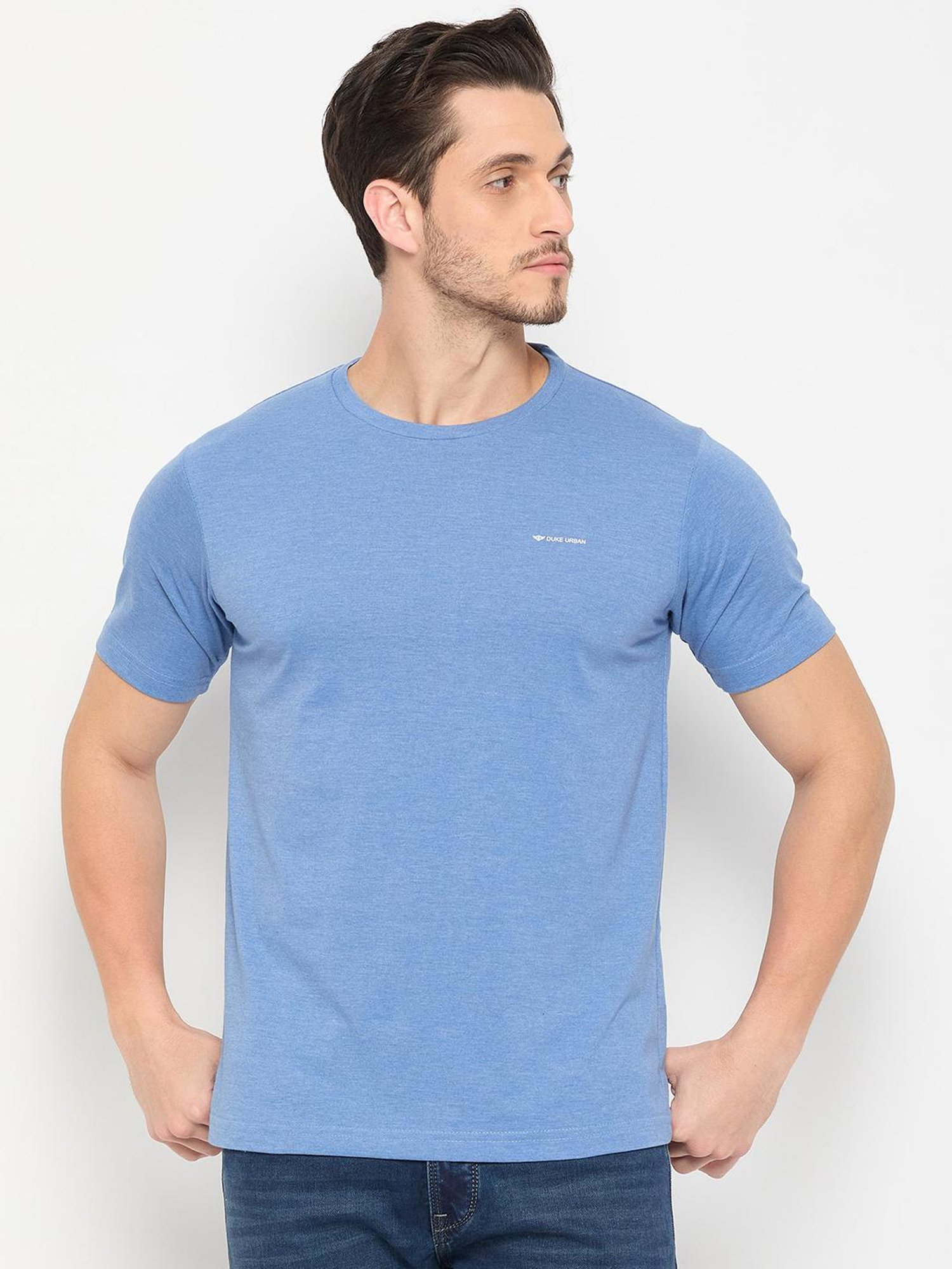 Duke Black & Green Regular Fit T-Shirt