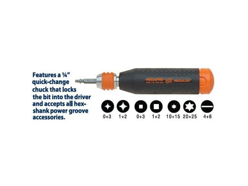 KLEIN TOOLS 32559 Phillips, Slotted Bit 9 in, Drive Size: 1/4 in, 5/16 in ,