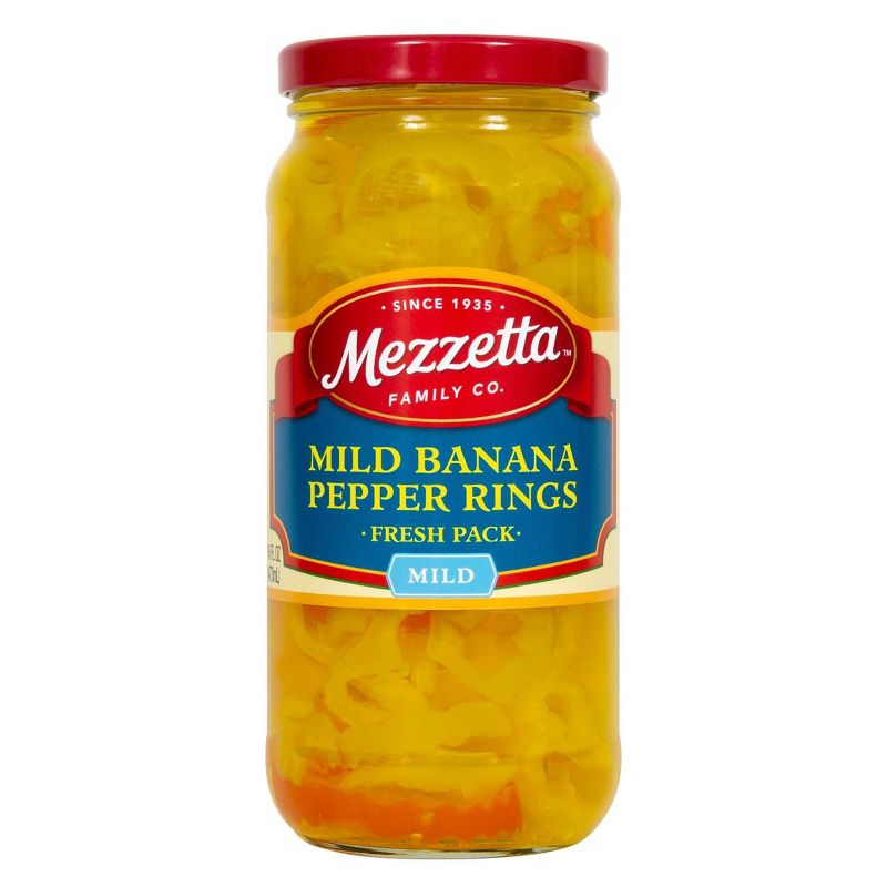 Mezzetta Mild Banana Pepper Rings - 16oz