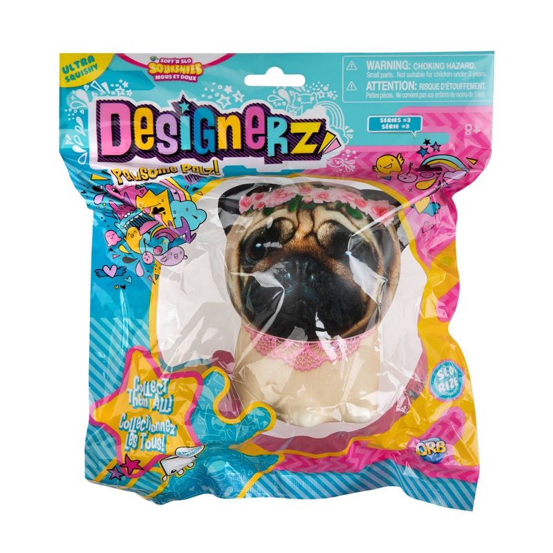 Soft'n Slo Squishies Photo Realz - Pug
