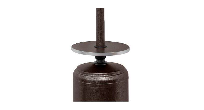 Outdoor Patio Heater Hammered Silver - AZ Patio Heaters