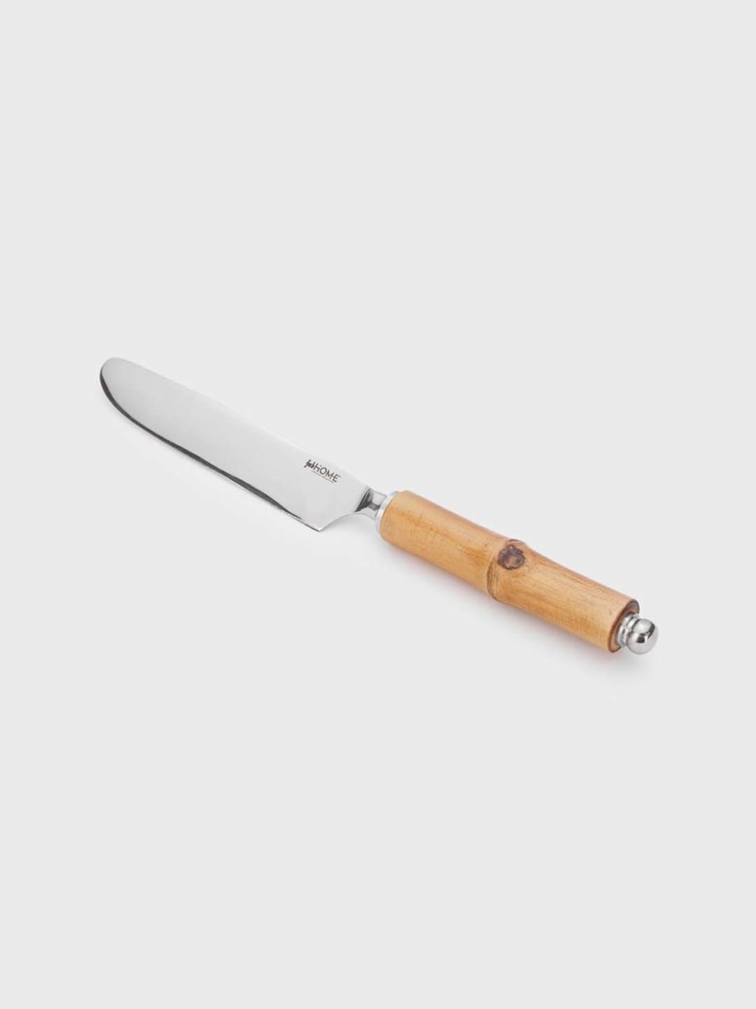 Fabindia Gulab Khus Silver Metal Dinner Knife - Set of 4