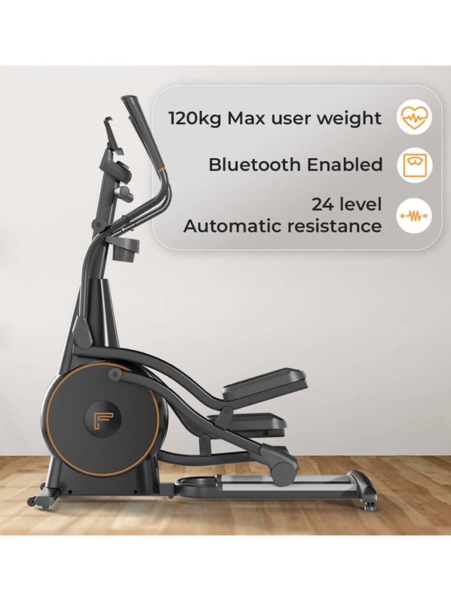 PowerMax Fitness B-S2 Spin Bike (Black)