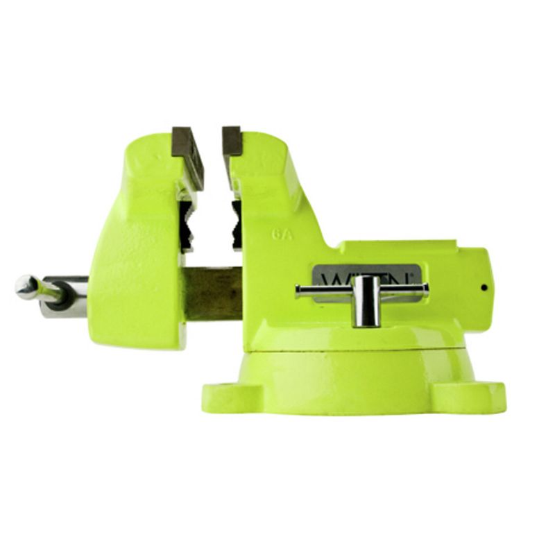 Wilton 63188 1560, High-Visibility Safety Vise, 6 in. Jaw Width, 5-3/4 in. Jaw Opening