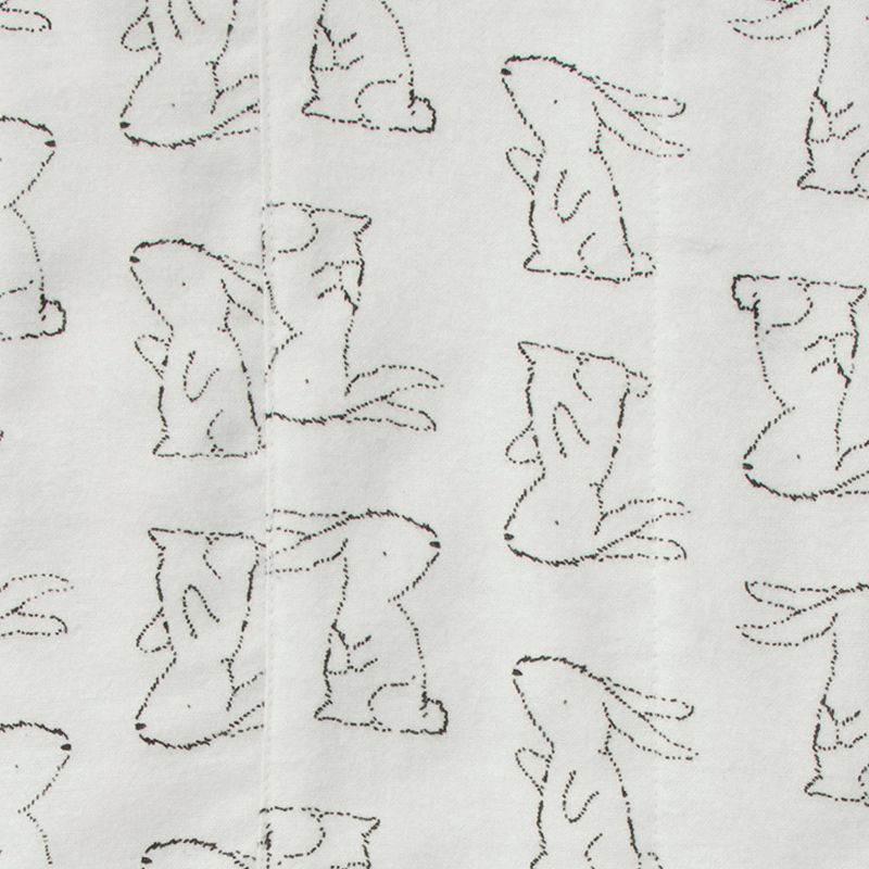 Gerber Baby Girls' 8pk Bunny Burpcloth - Pink/White/Gray