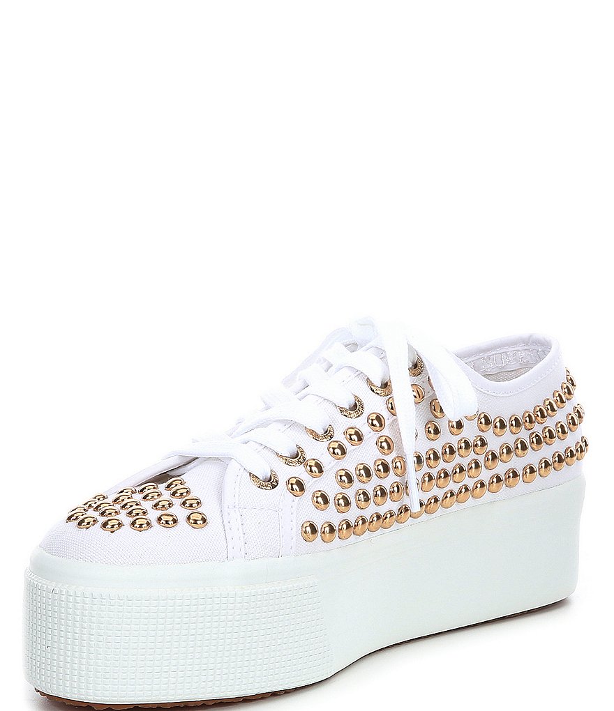 Superga Women's 2790 Studded Flatform Sneakers